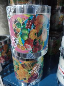 Plastik Lid Sealer Cup Polos / Seal Cup Kartun 1000 Cup