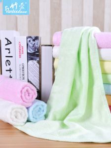 Bamboo Love Bamboo Fiber Towel Absorbent Soft Lint-Free Men and Women Beauty White For Home Facial Towel Children Face Towel