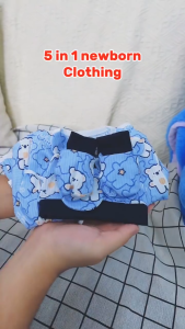 Moo Baby Clothes Set Newborn Clothes Button Long Sleeve Baby Sleepsuit Baju Baby Murah Baju Tidur Baby Baju Bayi
