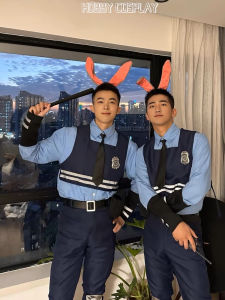 Zootopia Rabbit Judy Cosplay Costume Set Male Female Version Animal City Comic Con Exhibition Nick Fox Couple Uniform Available