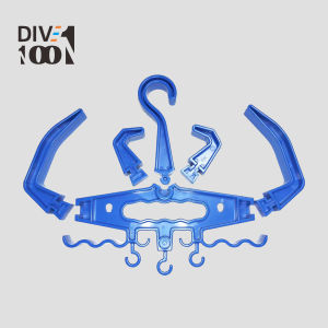 Thickened Diving Vest Outdoor Hanging Rack Detachable Laundry Drying Rack Multi-Functional Organizer Korean Style ABS Material