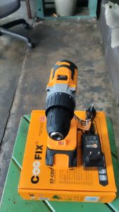 COOFIX CF-CD008 สว่านไร้สาย 20V 2.0Ah พร้อมไฟ LED และตัวแปลความเร็ว น้ำหนักเบา สำหรับงานช่าง