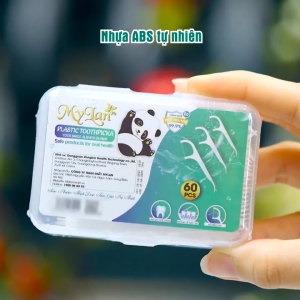 Combo Hộp Tăm Chỉ Nha Khoa MyLan Cao Cấp 60 Cái/ Hộp