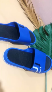 Slide Pria Slip On Premium Bahan Karet Anti Slip Import Model Kekinian Keren Terbaru - 502 (40/45)