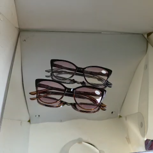 TORCH Kacamata Baca Dan Jalan Wanita Cat EYE Lensa Warna Hitam Coklat Optik Asli Ori