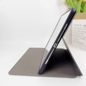 【✅SG SELLER✅】RICHMENT Premium Lightweight Slim Carbon Fiber PU Leather Tri fold Stand Auto Wake Sleep PU Leather Folio Stand Holder For Samsung Tablet Case Cover Tablet Leather Case For Samsung Galaxy Tab A7 A8 S7FE S7 Plus 11" S7  12.4" A9 A8 10.5" S7FE