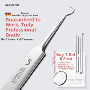 LuckFavor | Professional Acne Remover Pimple Needle Kit Forceps