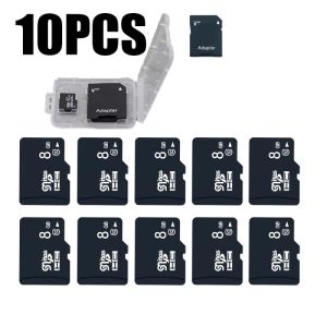 2025 10PCS TF Card Class10 128GB 256GB cartao de memoria 32GB 64GB 16G SD Card 8G 4GB 2GB Flash Memory Card for Digital Devices