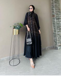 Fataya set hijab bahan rayon enak dipakai adem dan terkesan elegan dan mewah