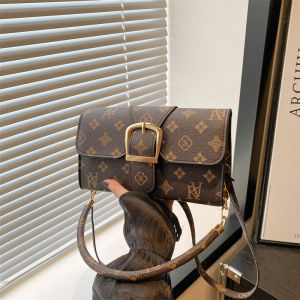 Trendy Large Capacity Womens Underarm Bag 2024 New Retro College Style Single Shoulder Handbag Fashionable Tote Bag