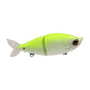 Floating Fishing Swimbait Lure with Soft Tail Jointed Bait for Bass And Pike Glide Hard Bait