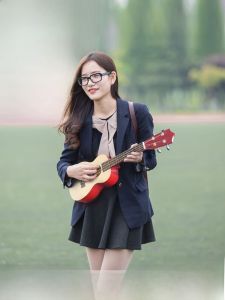 Sakura Pink Ukulele 21 Inch 23 Inch Beginner Adult Male Female Student Small Guitar Ukelele for Girls Heart Touch