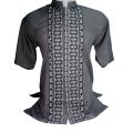 Ar-Rohman Store21/Baju Koko Bordir Lengan Pendek Motif Warna/Baju Koko Murah Katun Mikro Adem. 