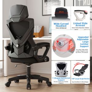 SHANGQIONG | Ergonomic Gaming Chair for Long Sitting