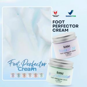 TONE Foot Perfector Cream dengan 3X Ceramide 50ml | Krim Perawatan Kaki & Pelembab Kulit Kaki
