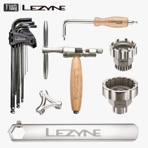 Lezyne | Wooden Chain Tool Hex Key Spoke Wrench Octopus Bottom Bracket Tool