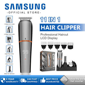Samsung 11-IN-1 Hair Clippers Foil Shaver Beard/Nose/Body/Design Trimmer Professional Hair Trimmer for Men Electric Hair Cutting Machine Barbershop