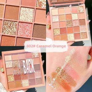 MONLEYTA | Matte Shiny Eye Shadow Palette 25 Colors Orange Brown Disk Ultra Sparkling Pearly Multi-color 2023 New Small Rose Color