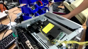 Hộp quang và cáp máy in Canon 3300 Sku: RM1-1239 -  hàng tháo máy