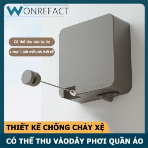 Dây phơi bằng thép không gỉ không cần đục lỗ dễ lắp đặt tiết kiệm không gian dây phơi quần áo vô hình treo tường có thể thu vào để sấy trên ban công khả năng chịu tải mạnh không gấp hoặc rơi