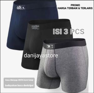 (ISI 3 PCS)termurah celana dalam pria boxser segiempat