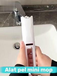 KUKE Alat Pel Mini Mop Pembersih Jendela Ruangan Portable Praktis Multifungsi