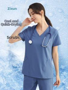 ZIXUN | Elastic Quick-Drying Thin Surgical Work Uniform