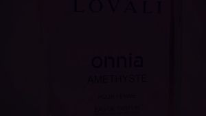 AKRYMI LOVALI ONNIA Amethyste Box and Pouch 100ml Perfume for Women Scented Scent Cologne Fragrance Long Lasting Fragrance