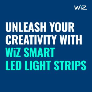 (เซ็ตพิเศษ) WiZ Strip Family Set RGBWW ประกอบด้วย Strip Starter Kit 2m และ Strip Extension Kit 1m ฟรี! รับสายต่ออีก 1เมตร