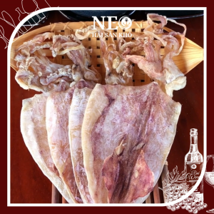 Khô Mực Size 24-27con/Kg Mực Khô Dày Cơm Ngọt Thịt NEO Hải Sản Khô
