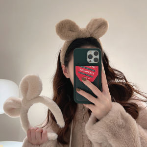 Stuffed Rabbit Ears Hair Hoop Female Face Wash Hair Band Internet Influencer Hairpin Hair Band High Skull Top Cute Playful Hair Accessories