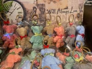 ของชำร่วยผ้าเช็ดหน้านาโนน้องหมีแพ็คละ50ชิ้น600 บาทชิ้นละ12บาท