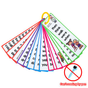 Montessori 220 Sight Words Flashcards High Frequency Words Kindergarten to 1st Grade ESL Teaching Materials Vocabulary Building