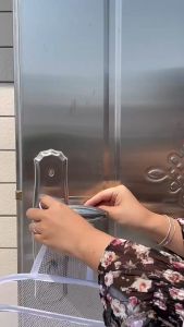 Dirty Clothes Laundry Basket for Space Saving Wall-Mounted Hanging Storage Basket Mesh Fabric Dirty Clothes Washing Bag