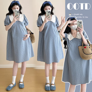 Đầm Thô Dễ Thương Cho Bà Bầu Mới