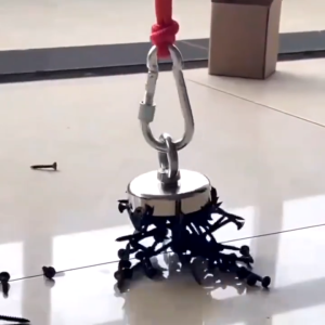 TUKUO   Magnet Gantung Neodymium Diameter 20 MM – Magnet Neodymium Hook Super Kuat Beban Max 9 KG Magnet Multifungsi Magnet Mini Neodymium