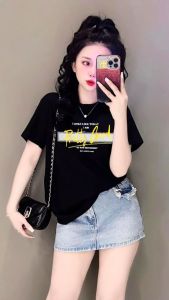 Áo Thun Thái Nữ Dáng Vừa Cotton 100% Mềm Mịn Mát (Mã A62 Pretty Good) Từ 40 Đến 60kg Phong Cách Cá Tính Độc Đáo