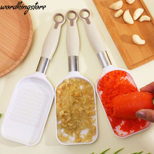 Ginger Garlic Manual Grinder & Plastic Grater Plate: Kitchen Vegetable Fruit Grinding Tools