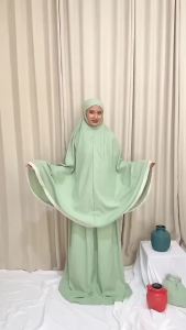 MUKENA DEWASA TRAVELLING SIMPEL MUKENA DEWASA RENDA MUKENA KATUN NYAMAN ADEM DIPAKAI MURAH BERKUALITAS