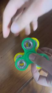 Anxiety Ring Abs Fidget Spinner for Autism Anti Stress Tri-spinner Adult Kids Funny Toys Figet Toy Gadget 指尖陀螺