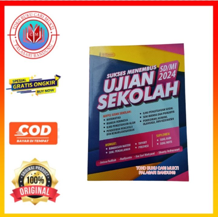 Buku Sukses Menembus Ujian Sekolah SD/MI 2024 Plus Kunci Jawaban ...