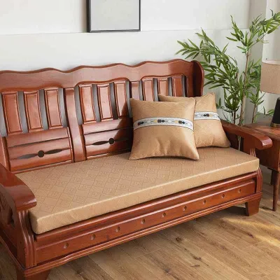 All Seasons Modern Simple Combination Washable Wooden Sofa