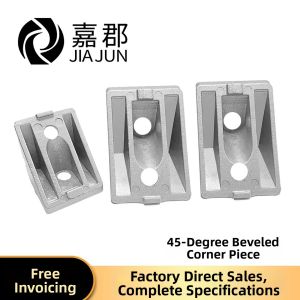 45 Degree Beveled Connector Aluminum Profile Accessories 3030/4040