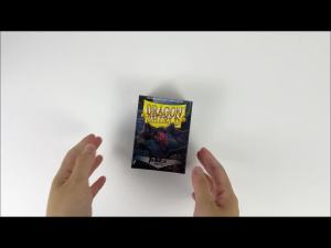 100pcs Standard Size Dragon Shield Sleeves 66x91mm Black Matting Card Covers for MTG/PTCG Board Game Cards