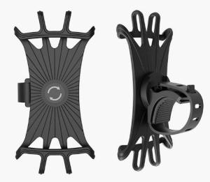 Bicycle Phone Holder Bike Motorcycle Electric Vehicle Navigation Silicone Phone Strap Shockproof Elastic Silicone Phone Holder