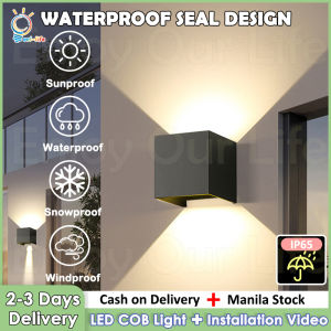 【1 YEARS WARRANTY】Outdoor Wall Light 12W/18W Adjustable Angle Waterproof IP65 LED Lighting for Home Decoration Garden Balcony Light Outdoor Lighting Bedroom Living Room Lamp Gate Side Modern Wall Lights