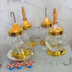 Bình Rót Ruou Tiểu Đồng Tử Cảm Ứng Sang Trọng. Thủy Tinh 2.7L M5.2