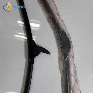Low‑Noise Universal U‑Hook Frameless Wiper Blades 14‑24 Inch Dual Soft Rubber Strips High‑Clear Streak‑Less Windscreen