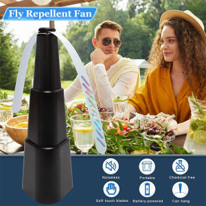 Adjustable Portable Desk Fan Automatic Electronic Mosquito Control Fan Blade Fly Repellent Automatic Fly Catcher
