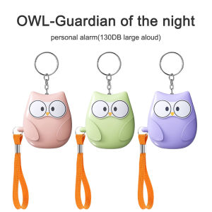 Personal Self Defense Alarm 130db Self Defense Siren Safety Alarm For Women Girl Personal Keychain Alarm Rechargeable Battery